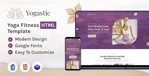 Yogastic | Yoga & Fitness HTML Template – 40657175