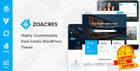 Zoacres – Real Estate WordPress Theme – 23051825